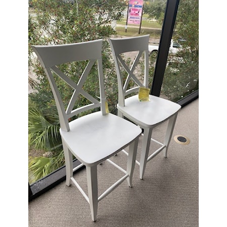 COLOR SHOP. CA
23" FIXED STOOL
50 Dove White
Body Color: 50 Dove White
Seating Material: 50 Dove White
Finish: Antique
Legs: NL
Seat Height: 23 In. 2
Overall Dimensions:
21 ½ X 19 ¼ X 42 ¾ In.*2
2 AVAILABLE