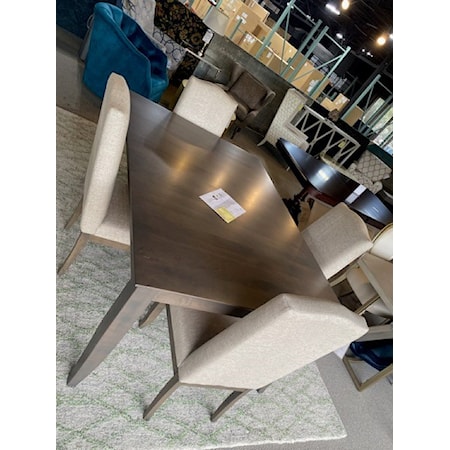 COLOR SHOP. CA
48 X 68 DINING TABLE
49 WEATHERED GRAY FINISH
MATTE FINISH
LEGS: NN / EDGE: C
48 X 68 X 30

310A SIDE CHAIR
CLASSIC COLLECTION
SEAT MATERIAL: JK SUNBRELLA
FINISH: 49 WEATHERED GRAY WASHED, ANTIQUE
LEGS: PC
19.25 X 24.5 X 42.5

*SOLD AS SET ONLY*