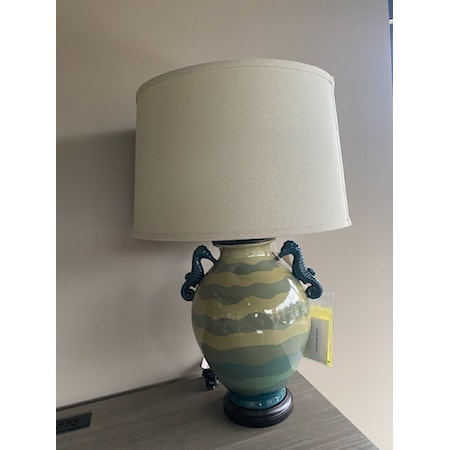 KICHLER LAMPS & ACCESSORIES

GREEN SEAHORSE TABLE LAMP

*DISCONTINUED*

2 AVAILABLE