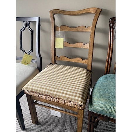 UNIVERSAL FURNITURE
LADDER BACK SIDE CHAIR
DISCONTINUED