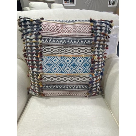DOVETAIL FURNITURE

20" PILLOW HAND WOVEN MULTICOLORED

MULTI COLOR 100% COTTON VISCOS

1 AVAILABLE