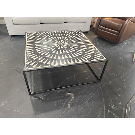 DOVETAIL FURNITURE

Reiter Coffee Table

Iron Frame with Bone Inlay Black & White Circular Pattern.

40 x 40 x 16