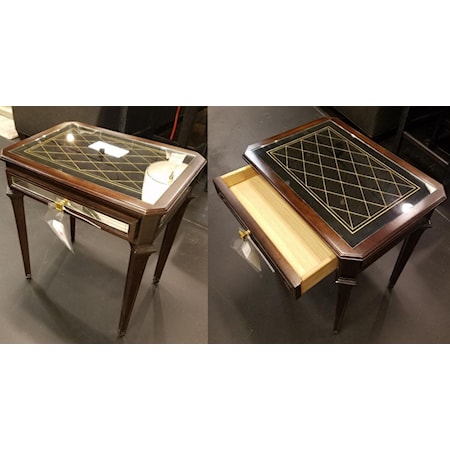 HICKORY CHAIR

MIRRORED END TABLE 