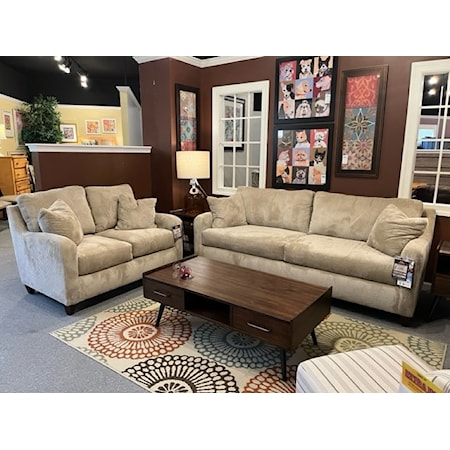 Klaussner - Extra Large Sofa and Loveseat