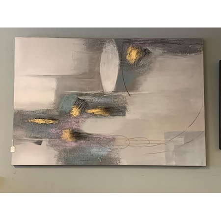 ABSTRACT ARTWORK Dimensions: 60"W x 40"H