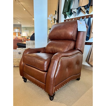 North Carolina Leather Recliner