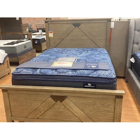 Queen Size Aspen Bed
This Queen Size Aspen Bed just hit our Clearance floor! Item was discontinued by manufacturer and has no issues other than being on display. Item does not include bedding pictured. Item is AS-IS, No Service and All Sales Final. Please come in to Godby Discount Furniture and Mattress to check it out today. We suggest calling store to check availability before lengthy travel to see. Thank you!