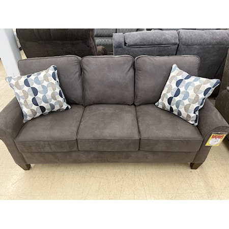 This Flexsteel Sofa just hit our Clearance floor! Item was a cancelled special order and has no issues other than being on display. Item is AS-IS, No Service and All Sales Final. Please come in to Godby Discount Furniture and Mattress to check it out today. We suggest calling store to check availability before lengthy travel to see. Thank you!