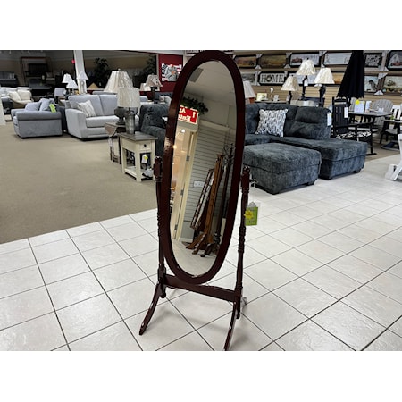 Cherry Cheval Mirror. Discontinued by manufacturer. 
