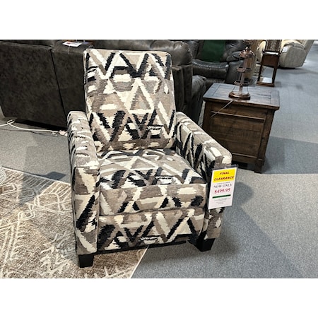 Ashley 544 Hi Leg Recliner.  Great fabric that will work well with the popular gray and brown fabrics in your room.  