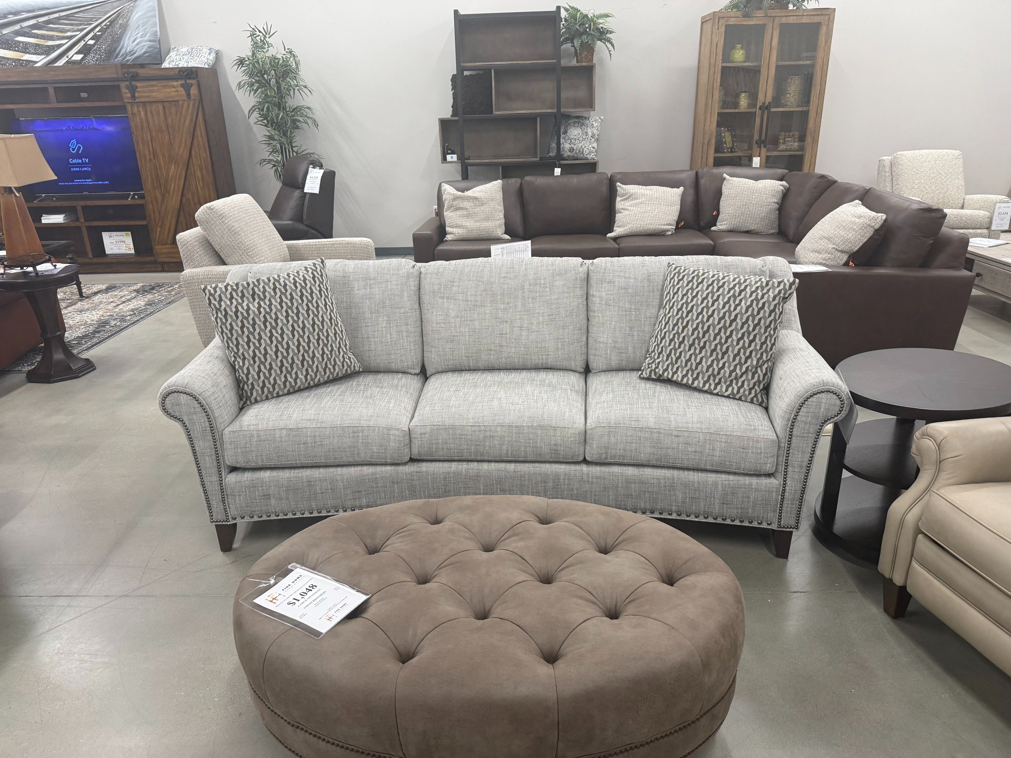 CURVE SOFA BY SMITH BROTHERS OF BERNE 