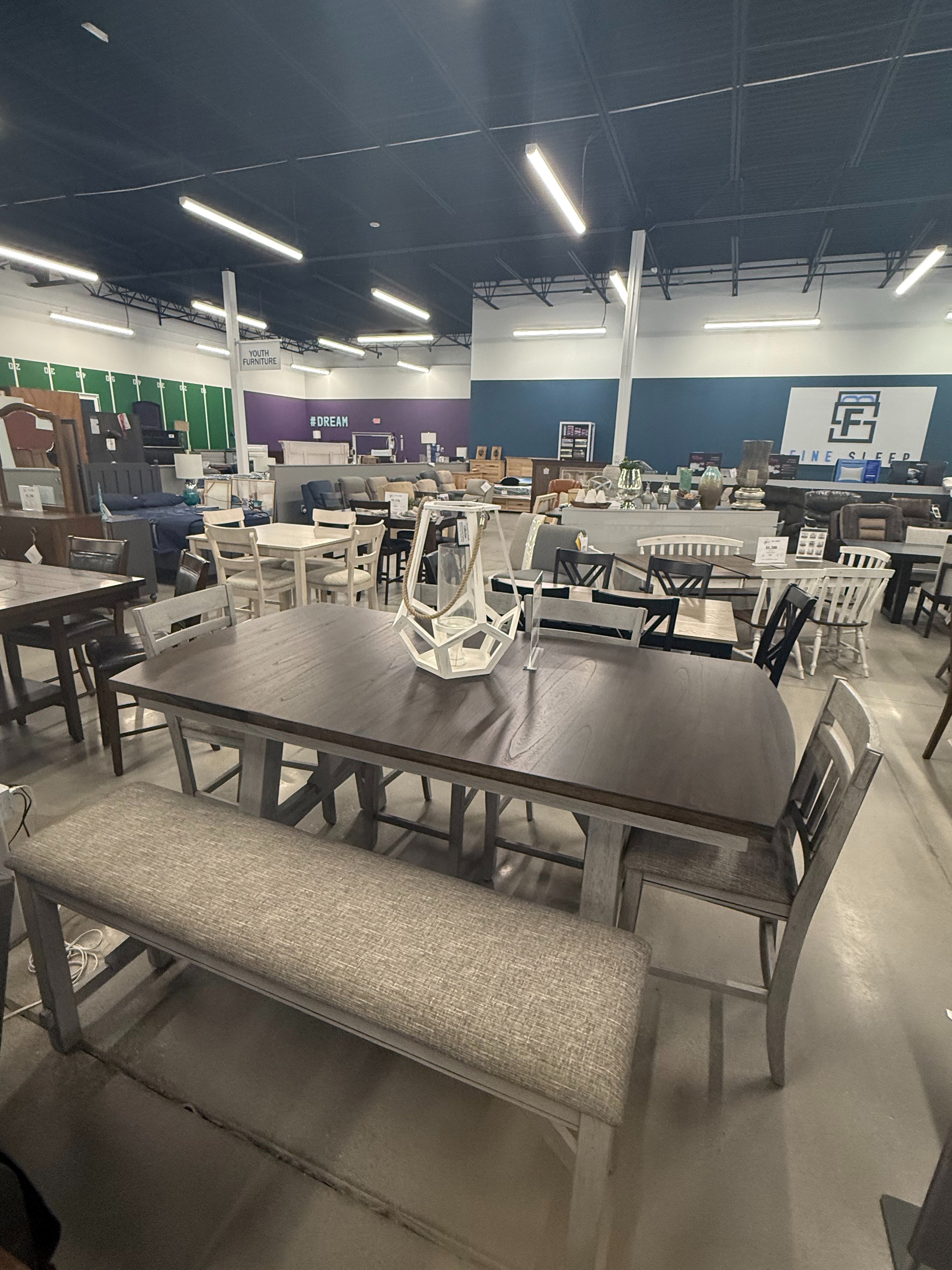 6PC COUNTER TABLE SET BY LIBERTY FURNITURE 