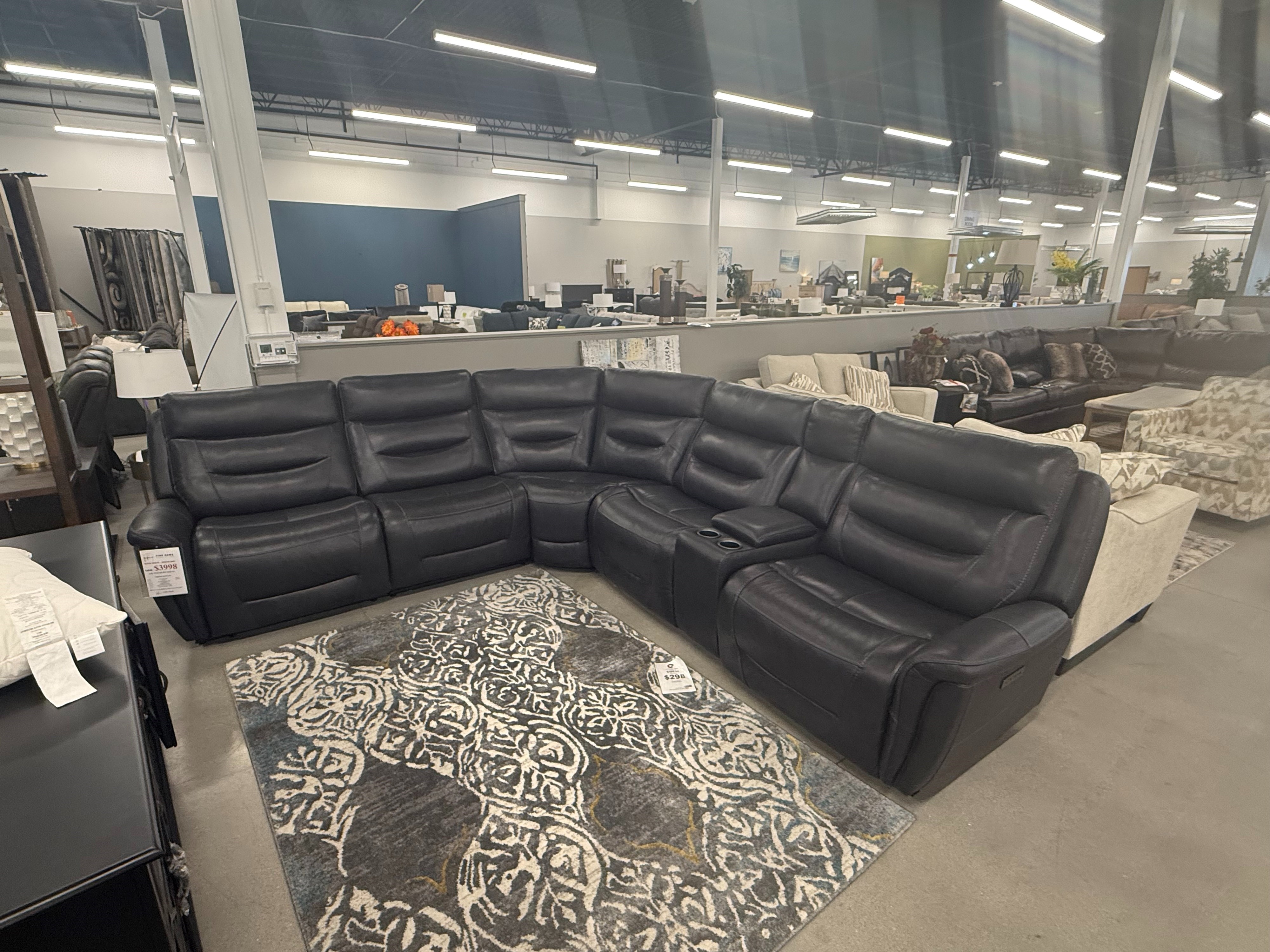 6PC POWER RECLINING SECTIONAL 