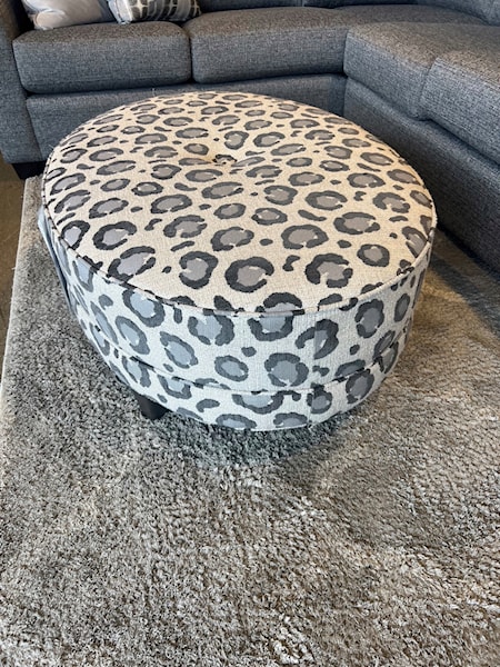 Accent ottoman by Smith Brothers