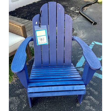Powell Blue Adirondack Chair
