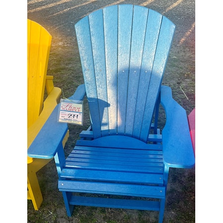 Blue Adirondack