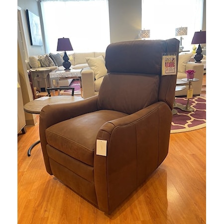 Bradington Young top grain leather recliner 