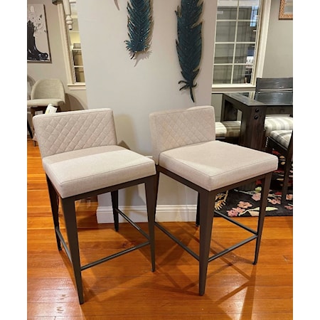 Amisco counter stool pair.