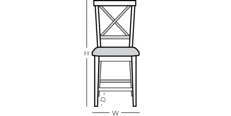 Line drawing of product