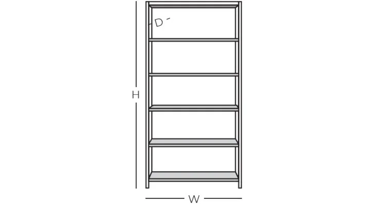 Line drawing of product