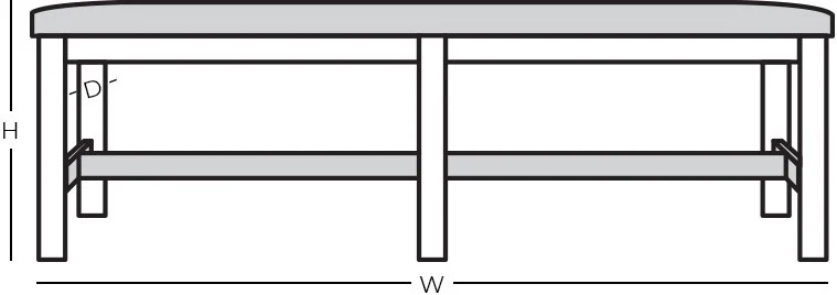 Line drawing of product