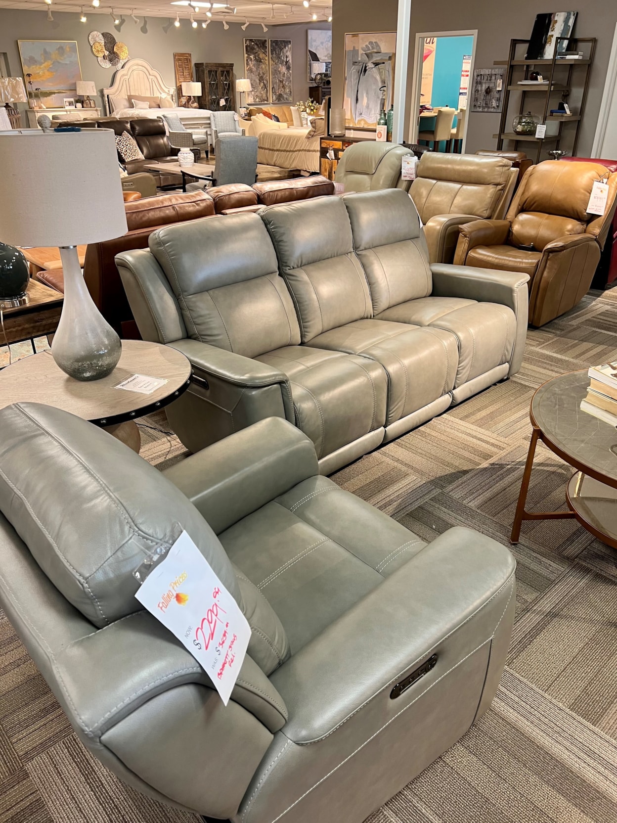 Clearance Item 3743P62L/3743POL Weinberger's Furniture Augusta