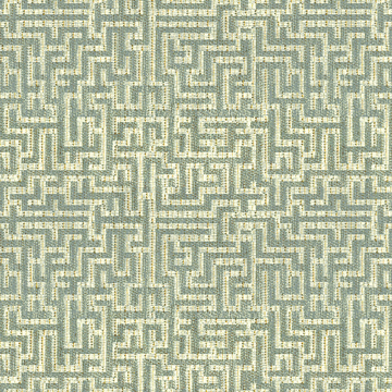 Blue/Aqua Geometric Fabric 4147-31