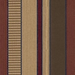 Burgundy Stripe Indoor/Outdoor Fabric