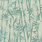 Blue Palm Indoor/Outdoor Fabric