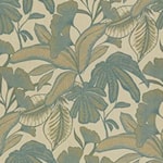 Blue Leaf Indoor/Outdoor Fabric