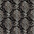 Black Ikat Outdoor Fabric 7124-71