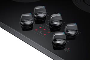 Blue LED Illuminated Knobs on your Electric Cooktop