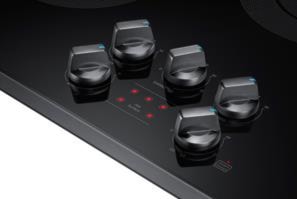 Blue LED Illuminated Knobs on your Electric Cooktop