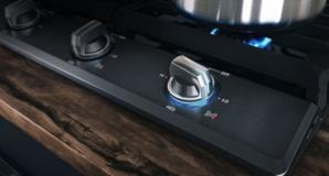 Blue LED Illuminated Knobs on your Gas Cooktop