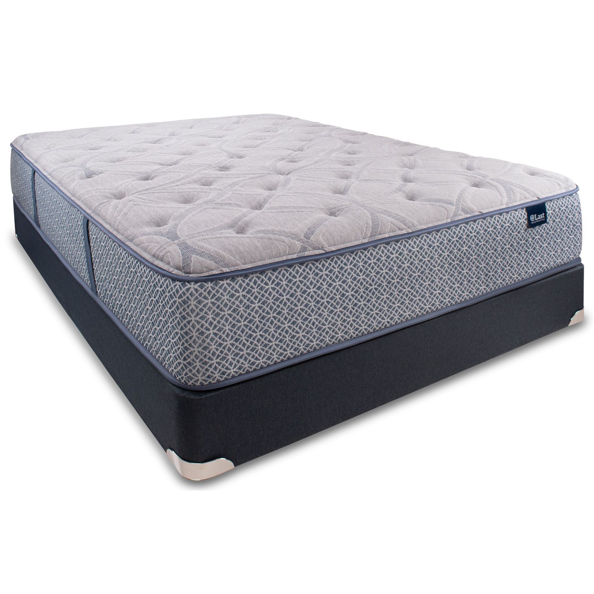Last Allegheny P Twin Plush Pocketed Coil Mattress And Foundation