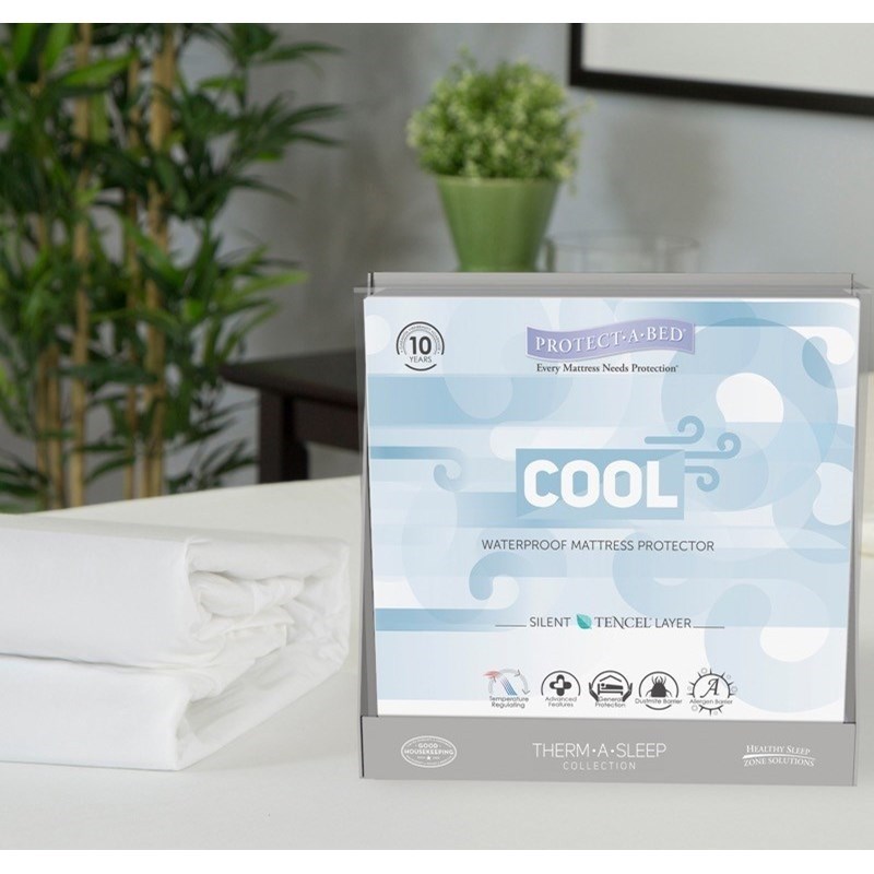 Protect A Bed Cool Tencel Mattress Protector Tsp0135 Queen Cool