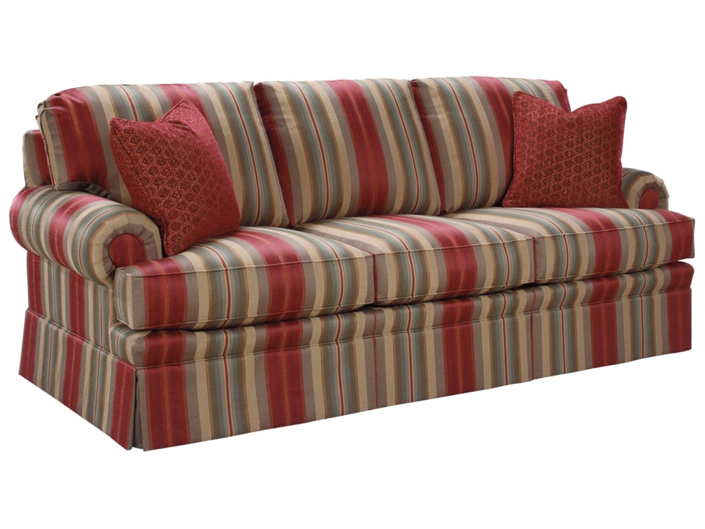 3720 Rolled Arm Accent Sofa By Fairfield At Olinde S Furniture