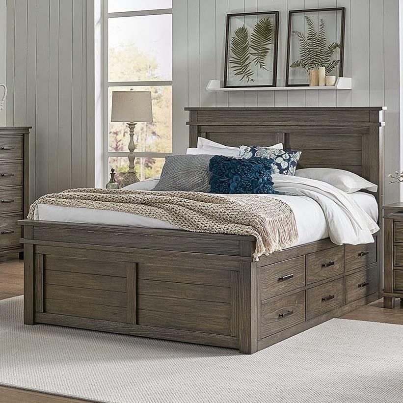 Aamerica Glacier Point Glp Gr 5 25 1 Cal King Captain Bed With