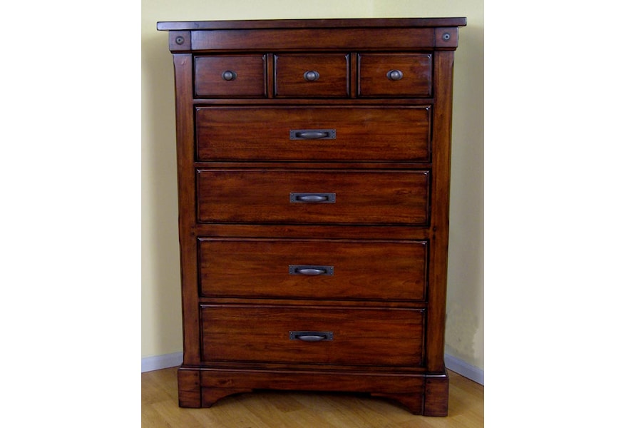 Aamerica Kalispell Kal Rm 5 60 0 Five Drawer Chest Furniture And
