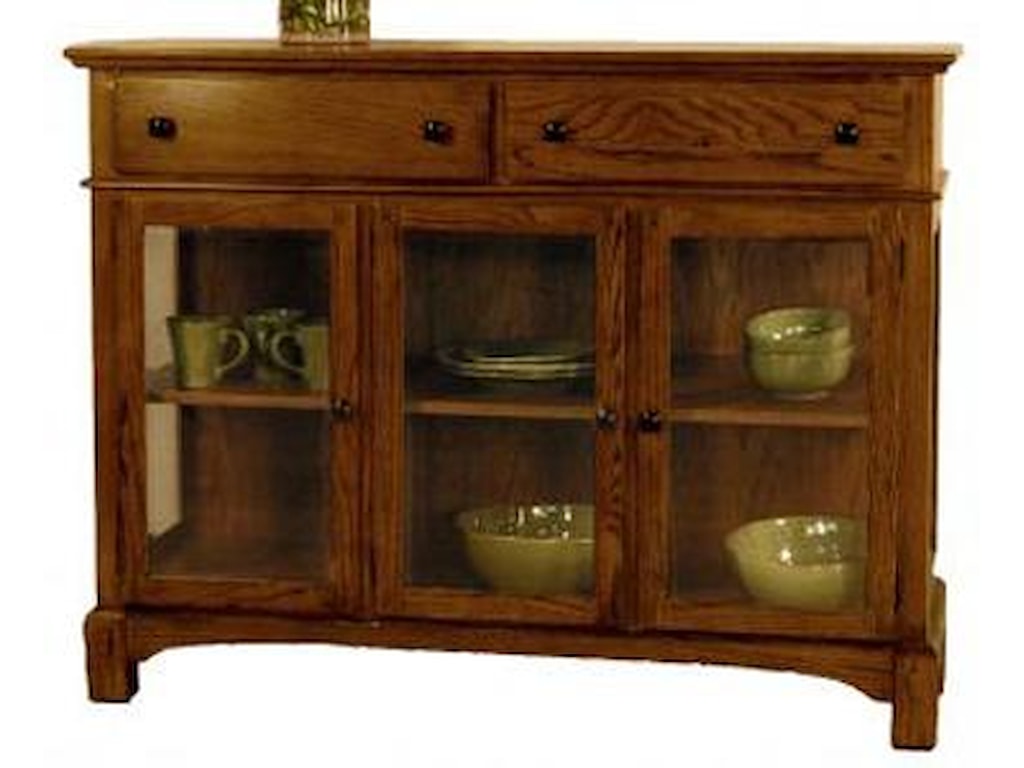 AAmerica Laurelhurst 3 Door Wood Top Server Wayside Furniture AAmerica Laurelhurst 3 Door Wood Top Server Wayside Furniture
