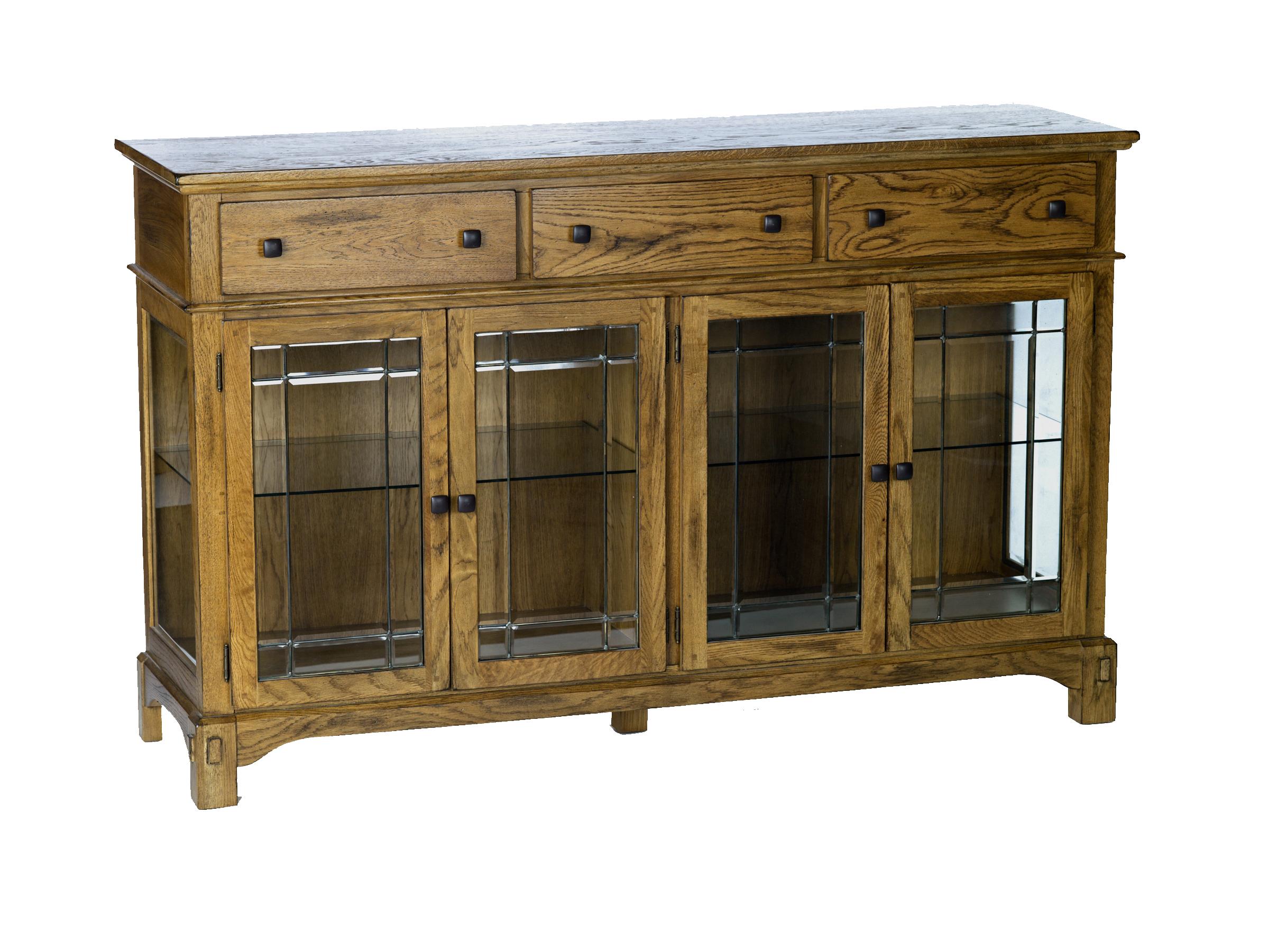 Aamerica Laurelhurst Glass Front Wide Buffet Turk Furniture