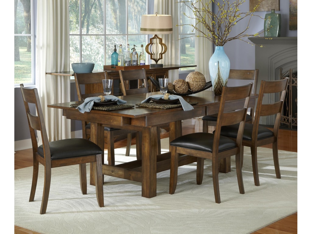 AAmerica Mariposa7 Piece Table and Chairs Set