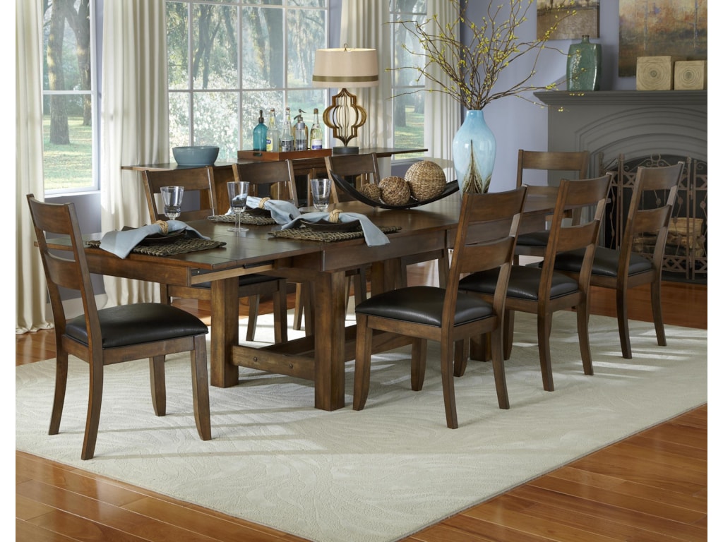 AAmerica Mariposa9 Piece Table and Chairs Set