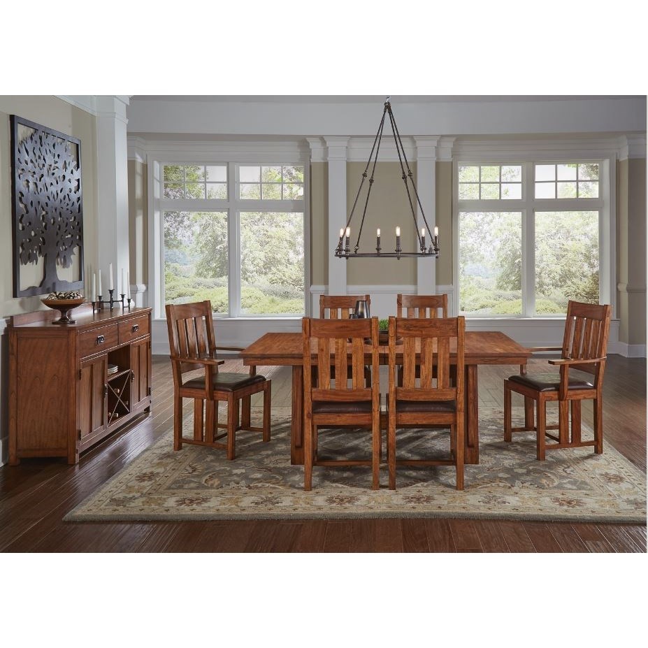 Aamerica Mission Hill Formal Dining Room Group Turk Furniture Formal Dining Room Groups