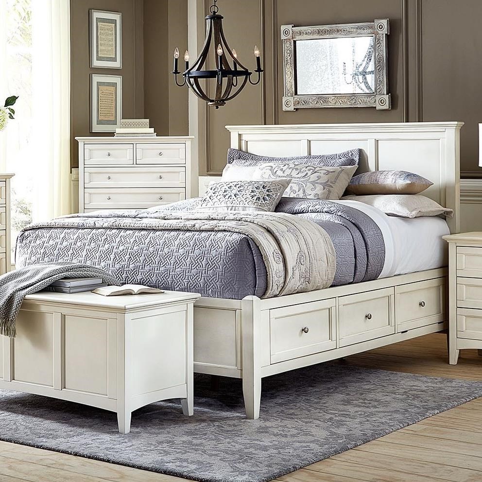 Aamerica Northlake Cottage Style Solid Wood Queen Storage Bed Zak S Home Panel Beds Turner queen size bed, solid wood. northlake cottage style solid wood queen storage bed by aamerica at zak s home