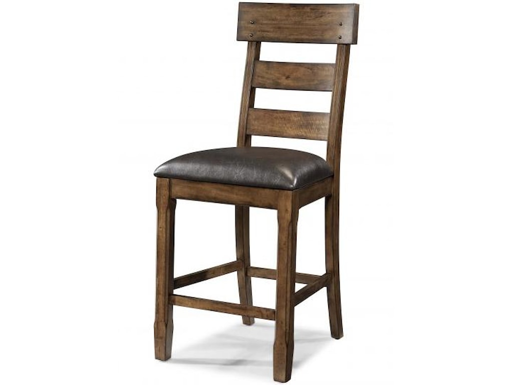 Aamerica Ozark Plank Stool With Arrow Feet Sadler S Home Aamerica Ozark Plank Stool With Arrow Feet