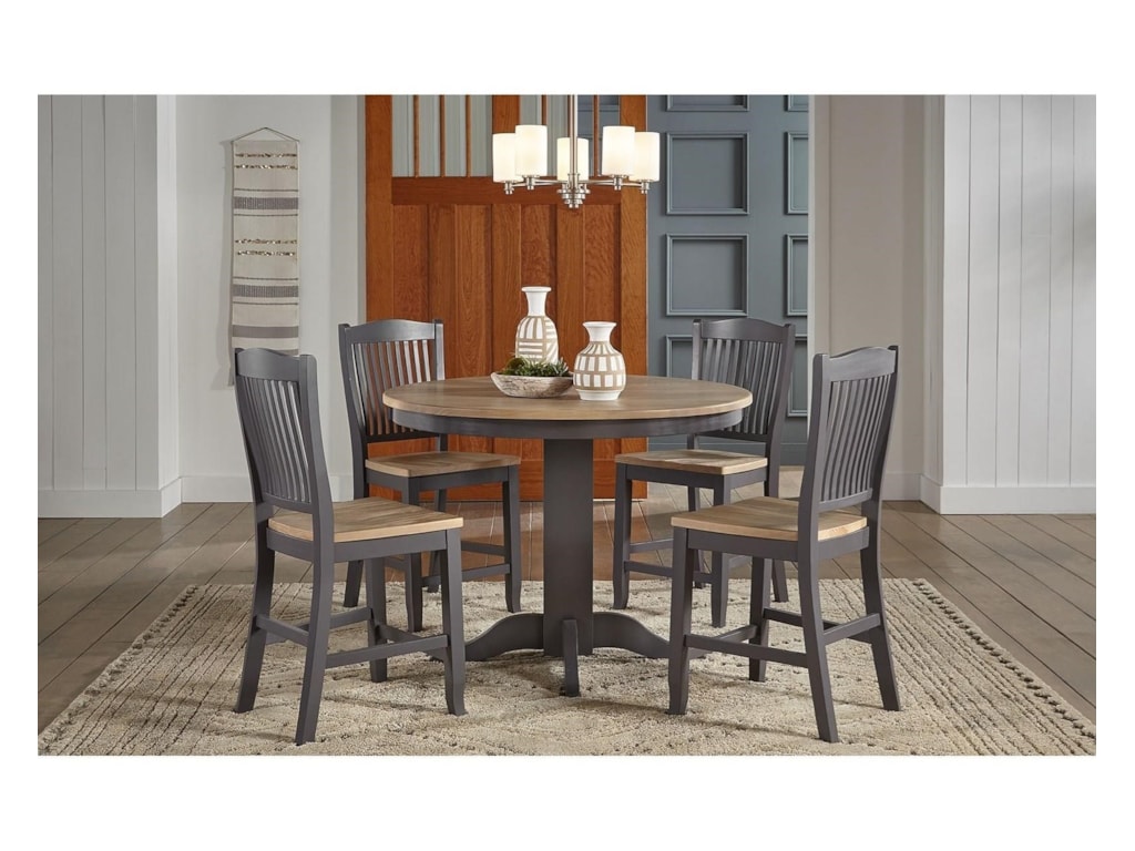 AAmerica Port TownsendSlatback Bar Stool