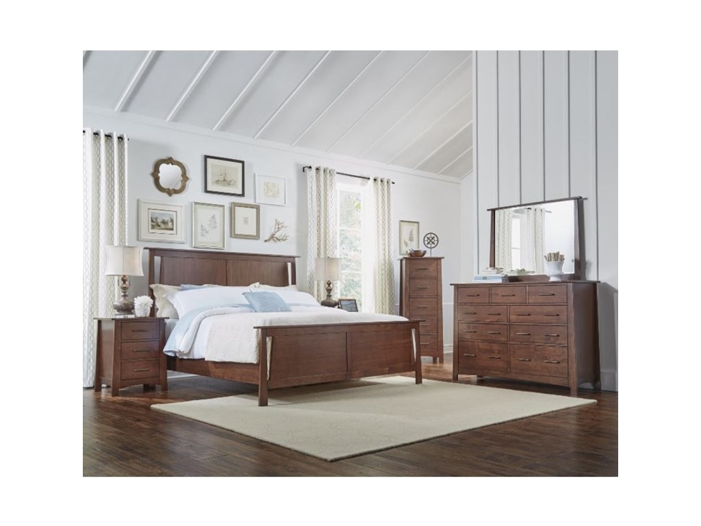 AAmerica SodoKing Panel Bed