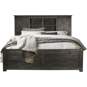 Aamerica Sun Valley King Footboard Storage Bed Furniture Superstore Rochester Mn Platform Beds Low Profile Beds