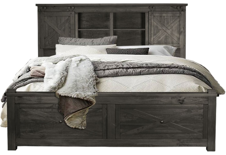 Aamerica Sun Valley Queen Bed With Footboard Bench And Drawers